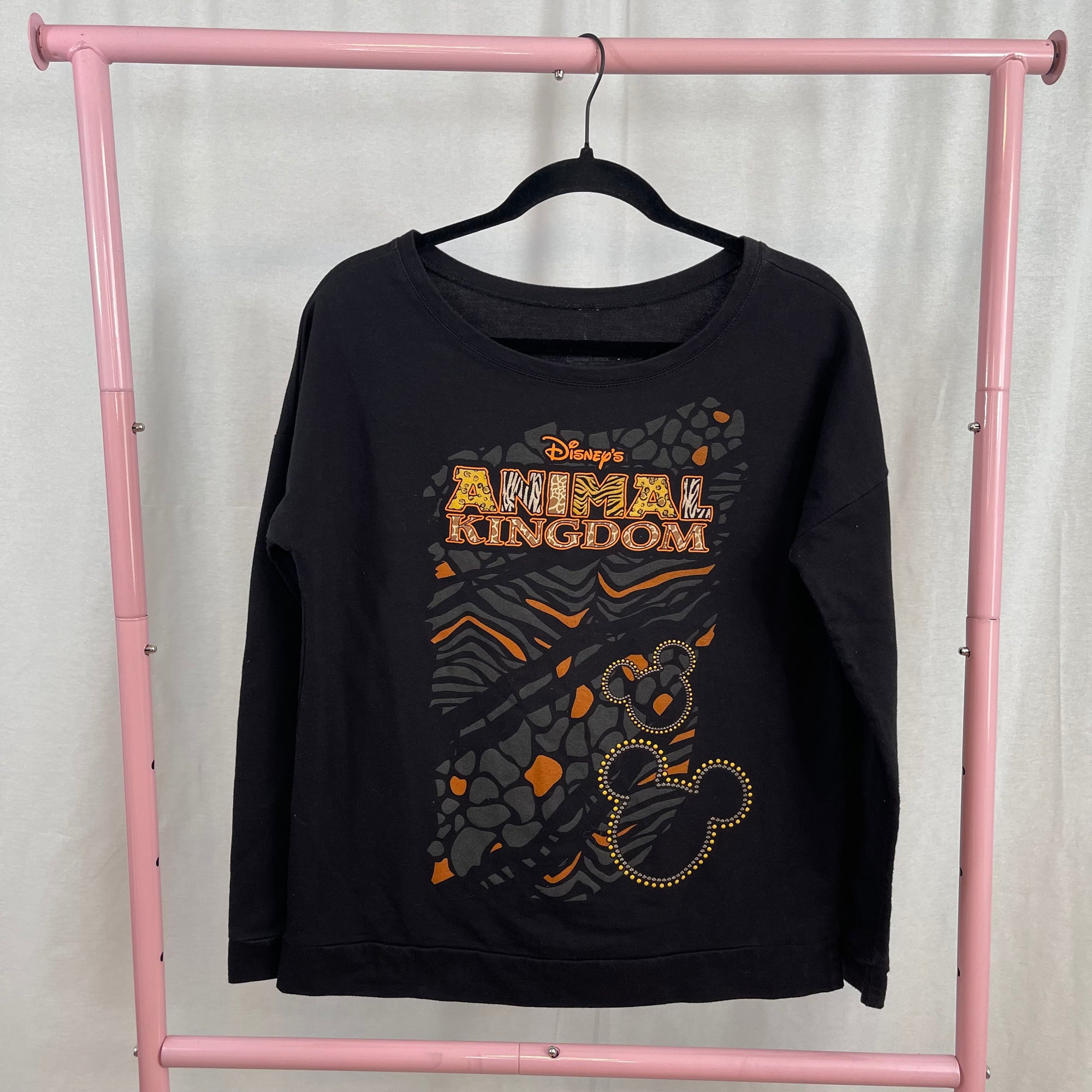 Disney Parks Animal Kingdom Graphic Sweater Size Large