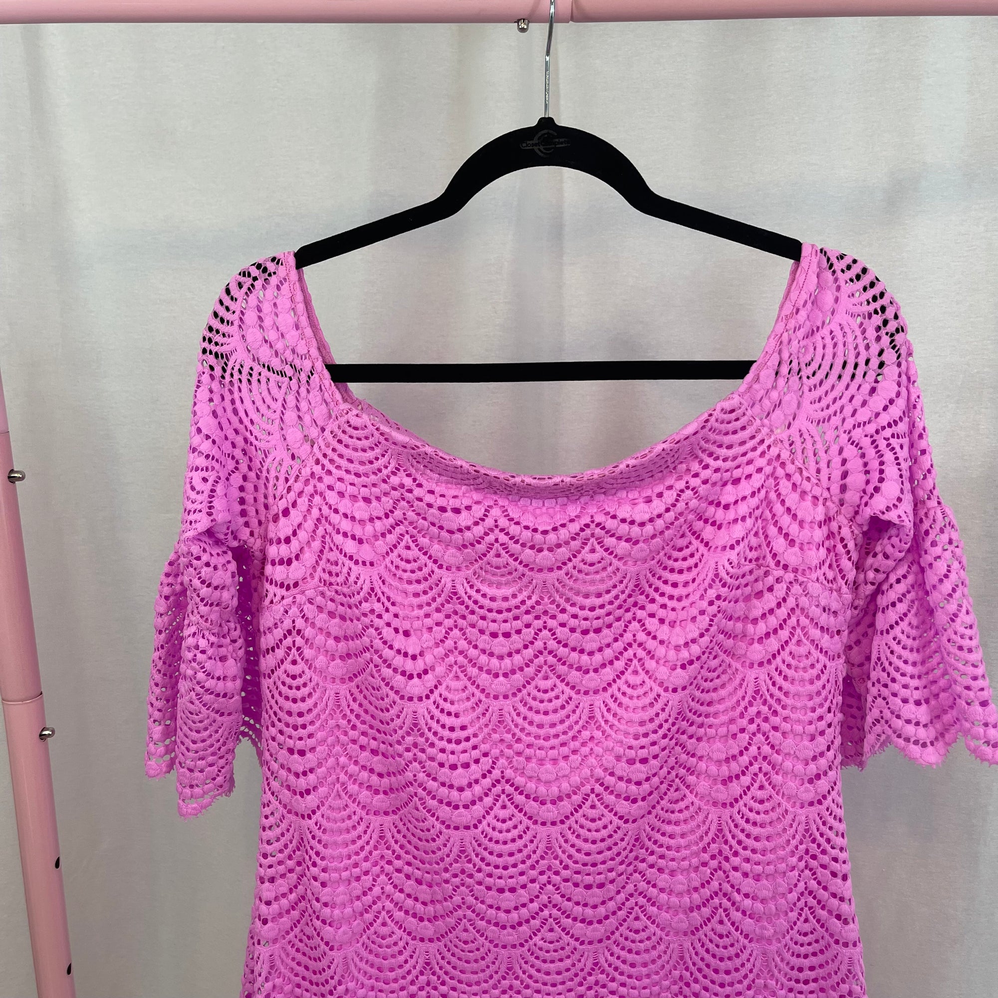 Lilly Pulitzer Lexa Scalloped Lace Dress size Medium