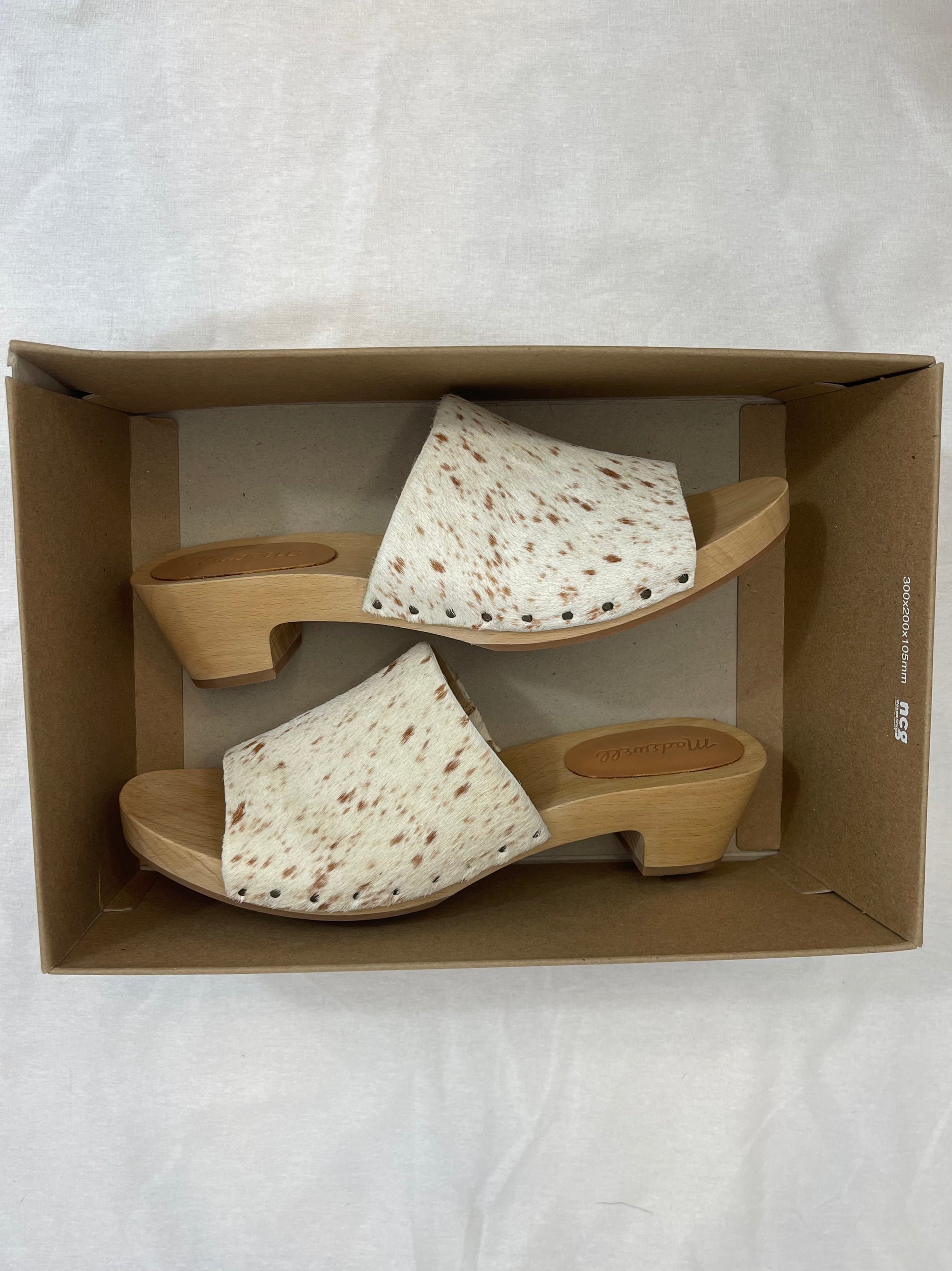 NIB Madewell Evelyn Slide Clog size 8.5