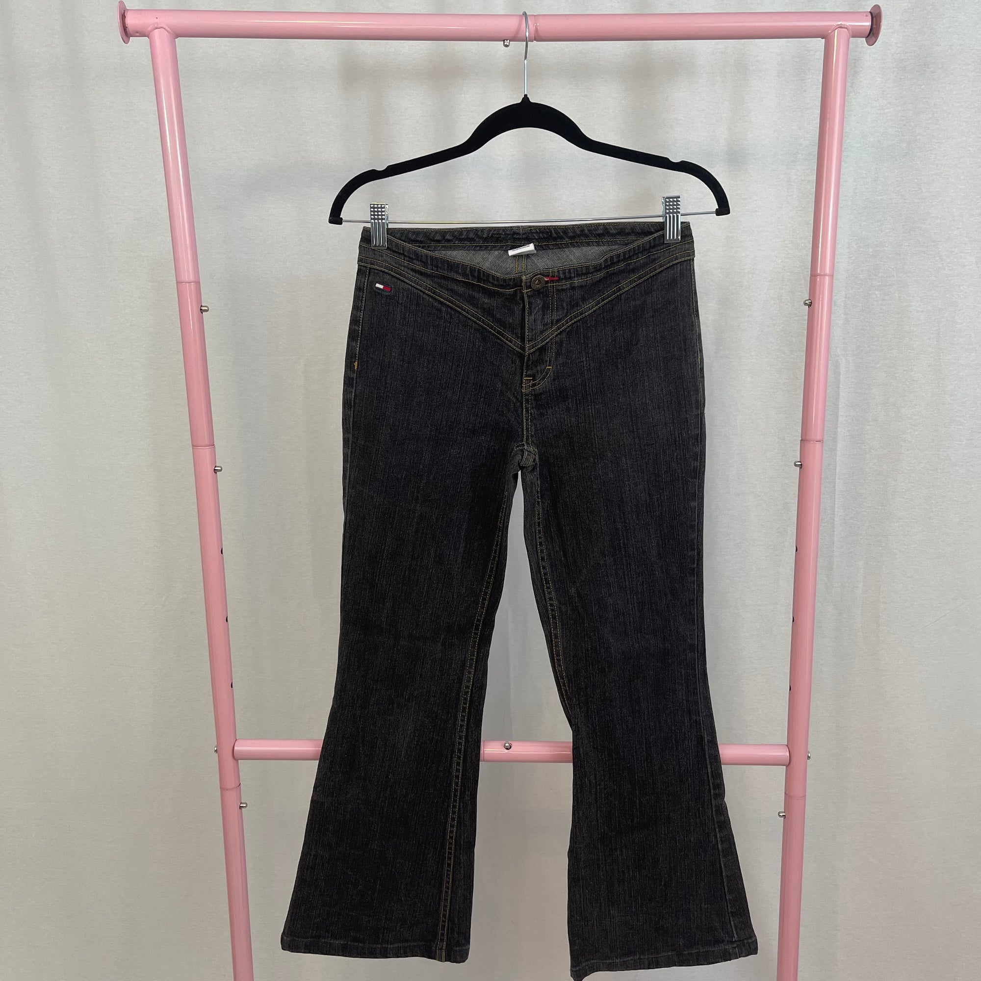 Vintage Tommy Hilfiger Luy-Luy Dark Wash Flare Jeans