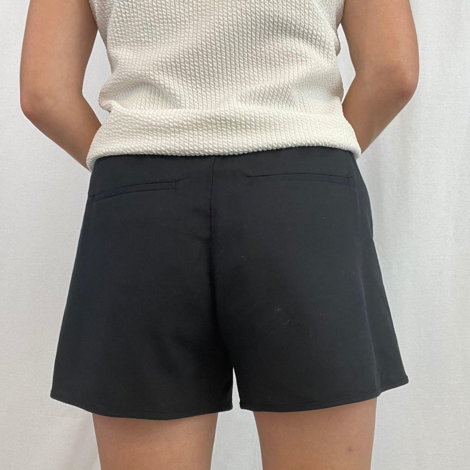 NWT Madewell Black Cotton Shorts size Small