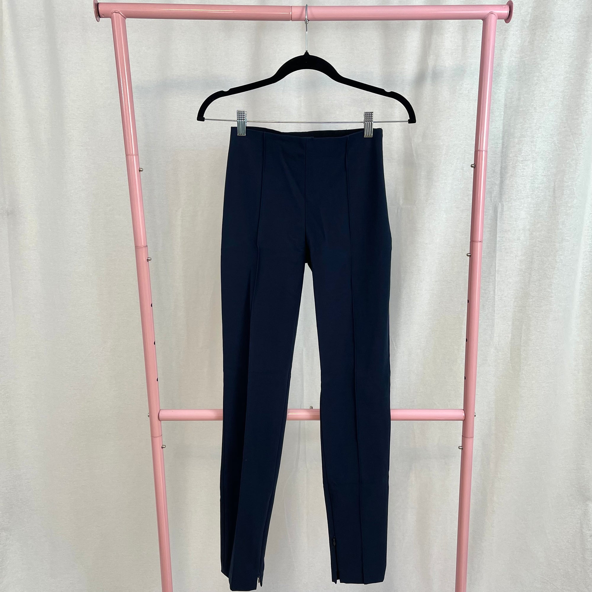 NWT Theory Skinny Legging Deep Royal Double Stretch Pants size 00